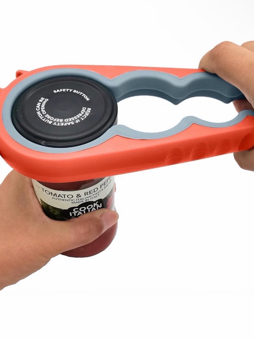 2-Pack 6-in-1 Multi-Function Jar Bottle Opener